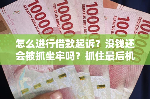 济南怎么进行借款起诉？没钱还会被抓坐牢吗？抓住最后机会！