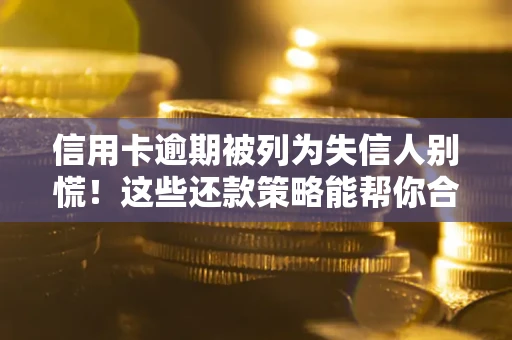 济南信用卡逾期被列为失信人别慌！这些还款策略能帮你合法止损