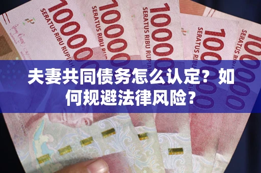 济南夫妻共同债务怎么认定？如何规避法律风险？