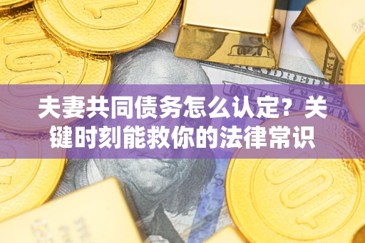 济南夫妻共同债务怎么认定？关键时刻能救你的法律常识
