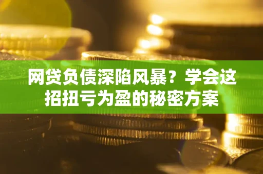 济南网贷负债深陷风暴？学会这招扭亏为盈的秘密方案